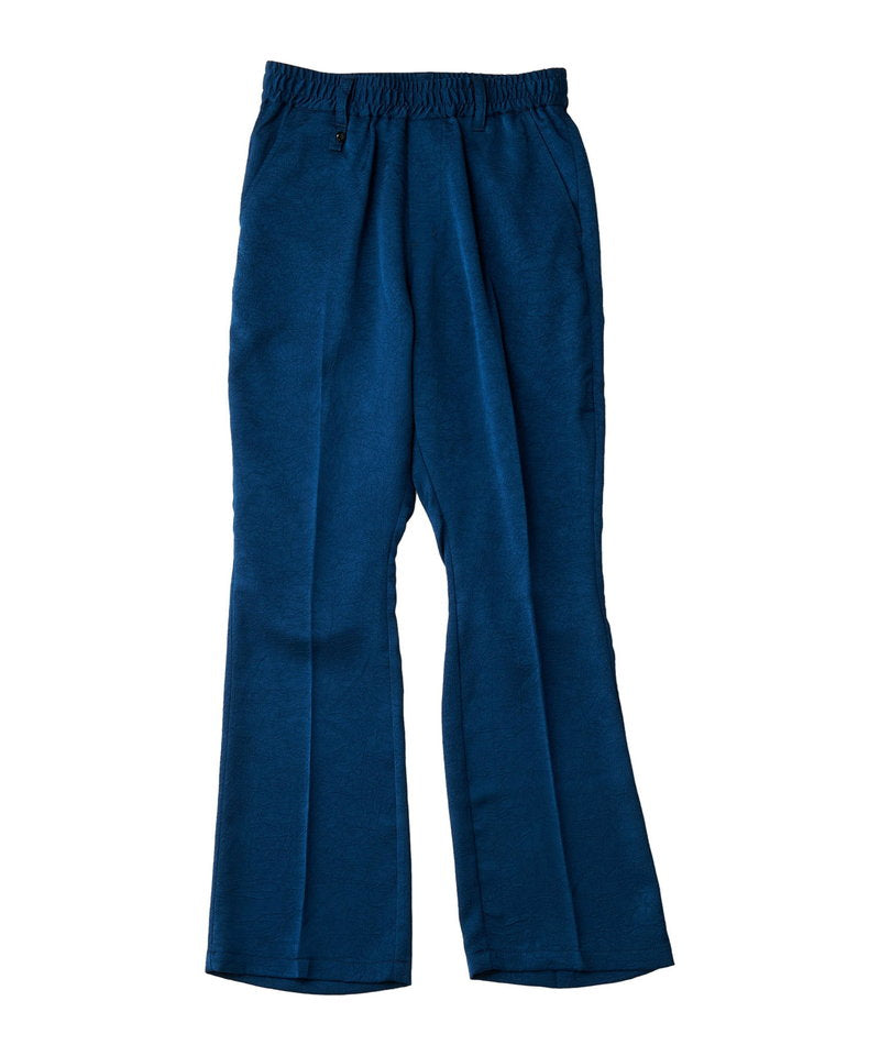 Wrinkle flare pants