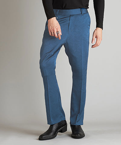 Wrinkle flare pants