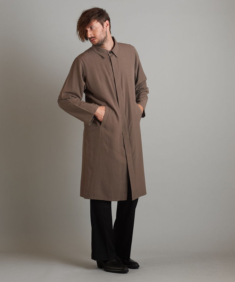 Balmac shirt coat