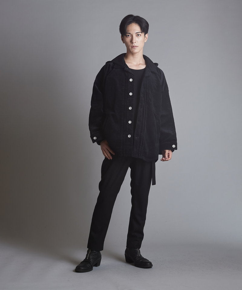 コーデュロイフードBIG-SH