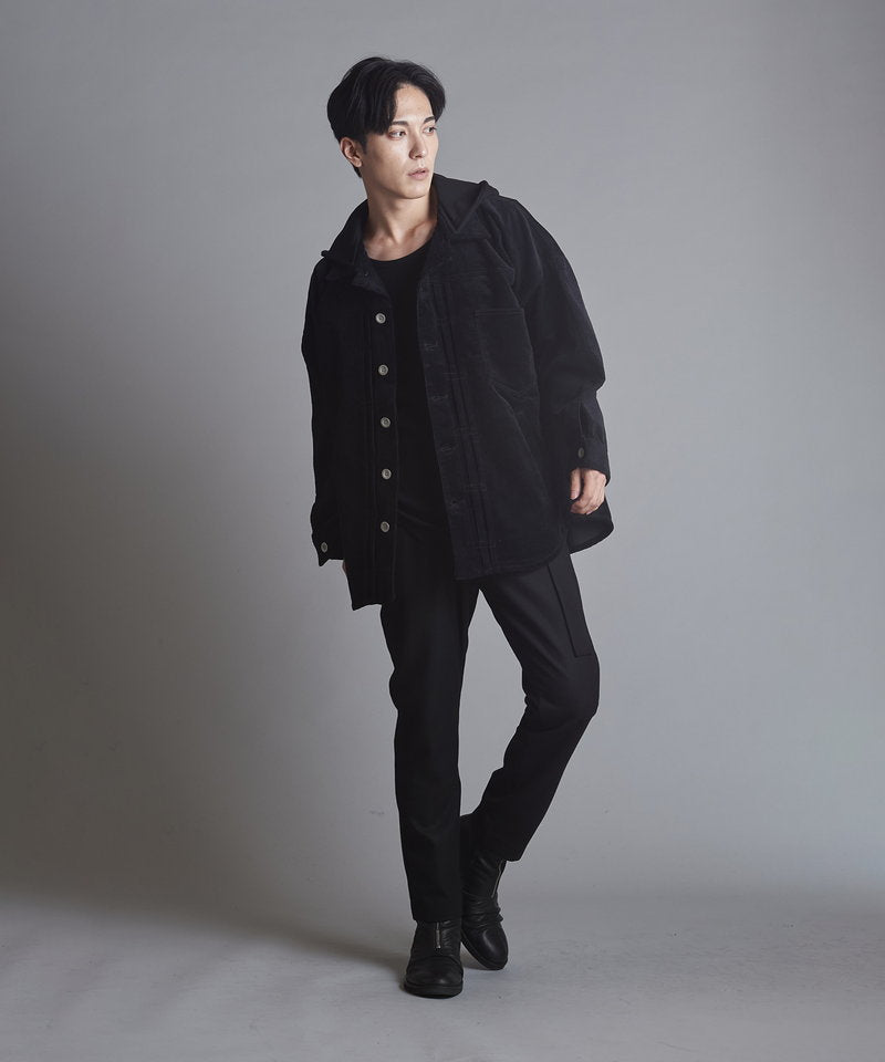 コーデュロイフードBIG-SH