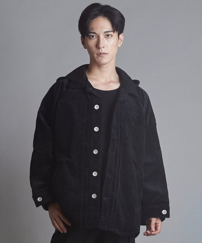 コーデュロイフードBIG-SH