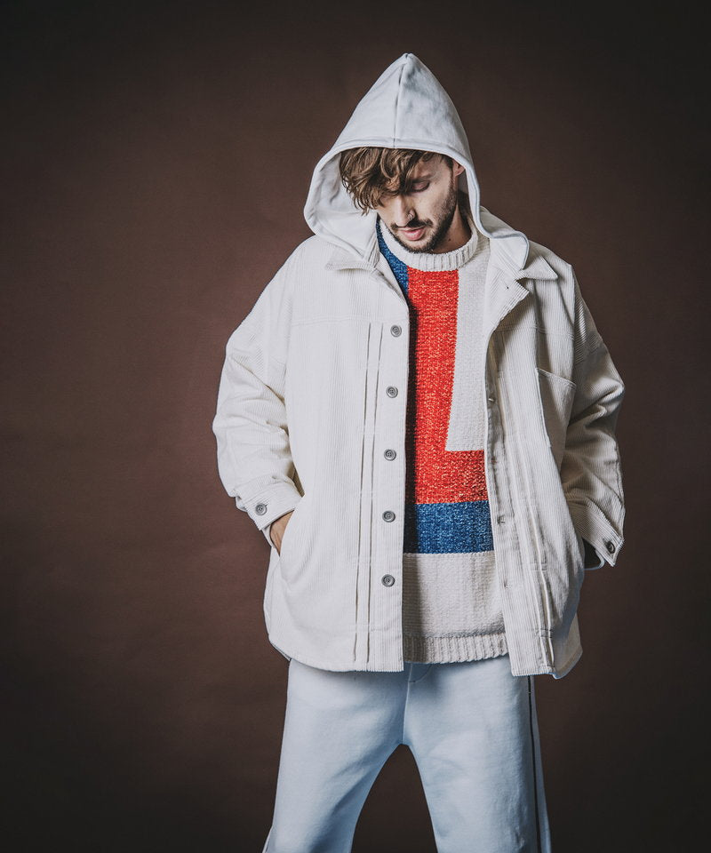 コーデュロイフードBIG-SH