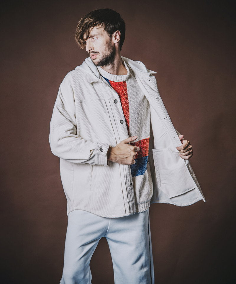 コーデュロイフードBIG-SH