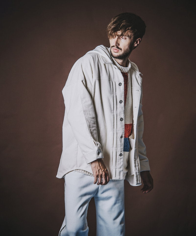 コーデュロイフードBIG-SH