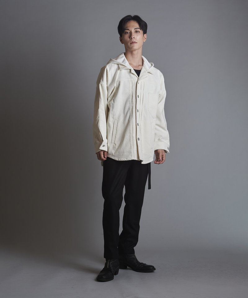 コーデュロイフードBIG-SH