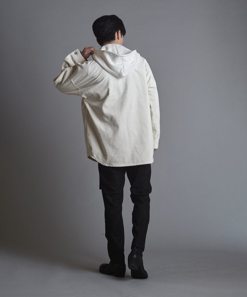 コーデュロイフードBIG-SH