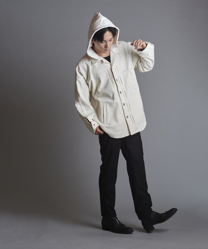 コーデュロイフードBIG-SH