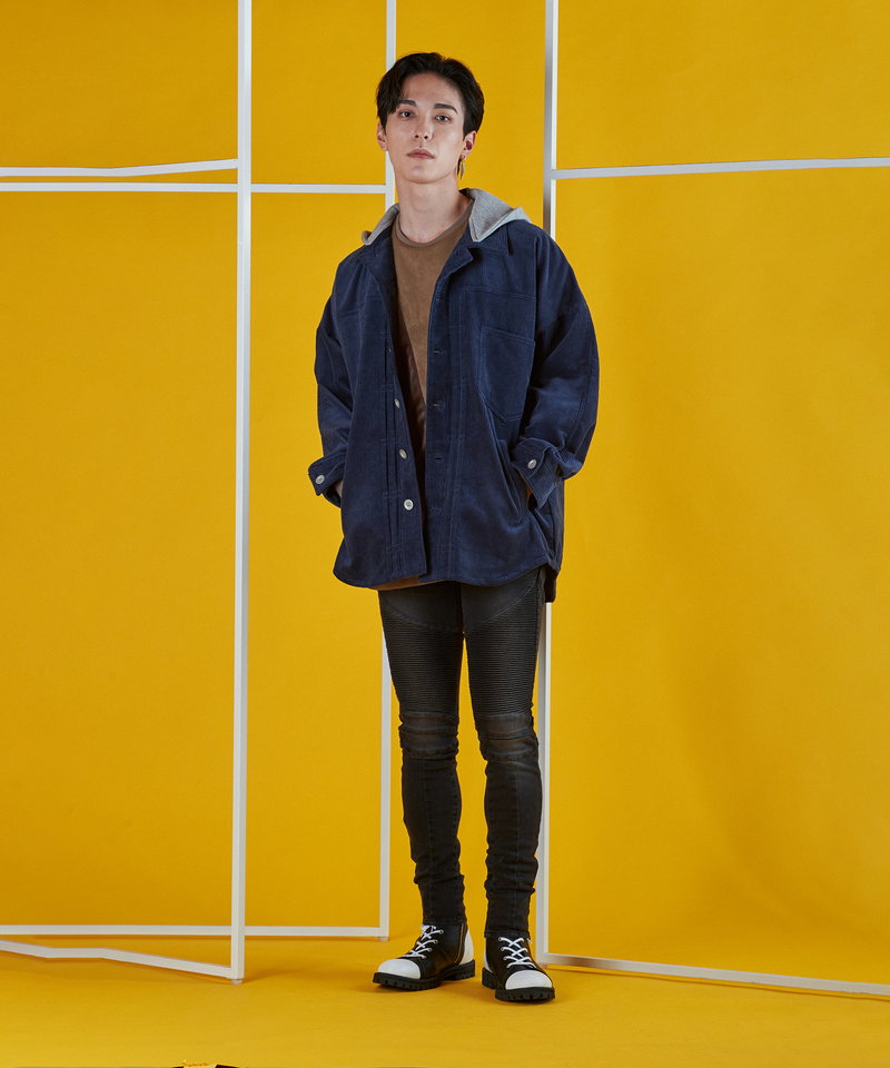 コーデュロイフードBIG-SH