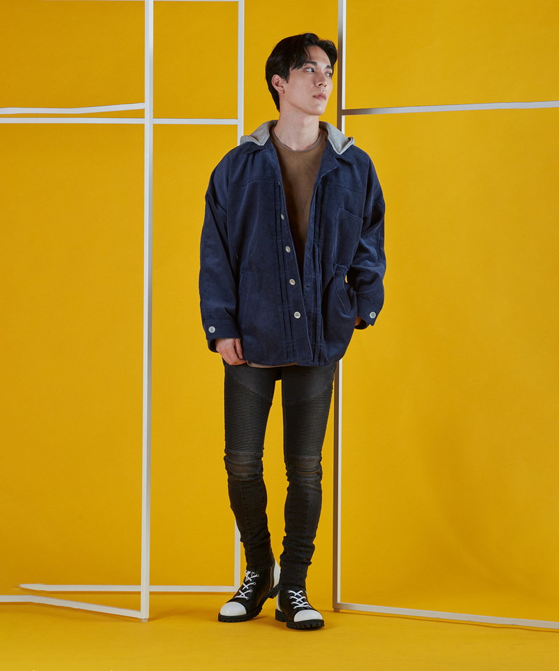 コーデュロイフードBIG-SH