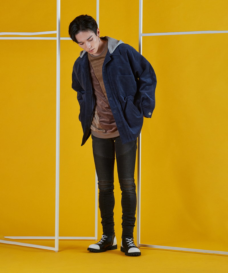 コーデュロイフードBIG-SH