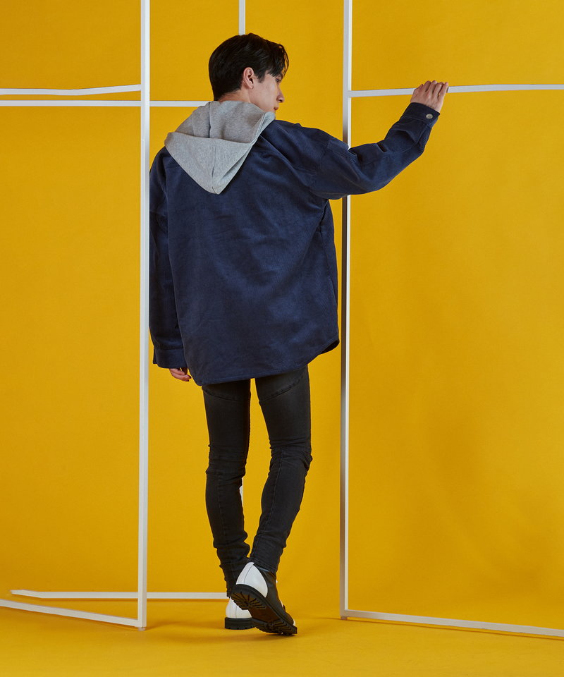 コーデュロイフードBIG-SH