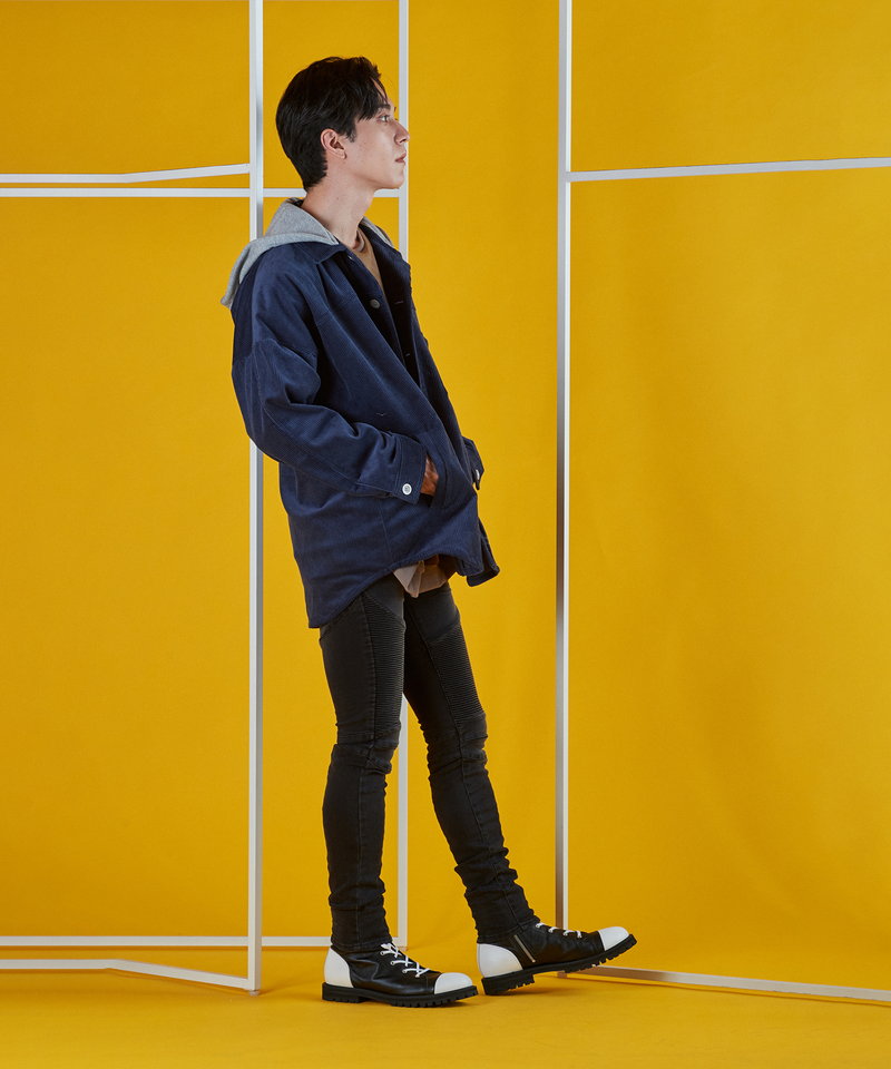 コーデュロイフードBIG-SH