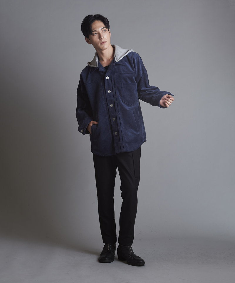 コーデュロイフードBIG-SH