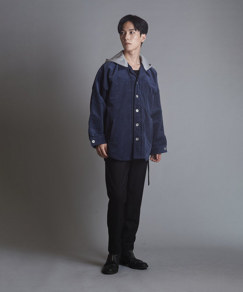 コーデュロイフードBIG-SH