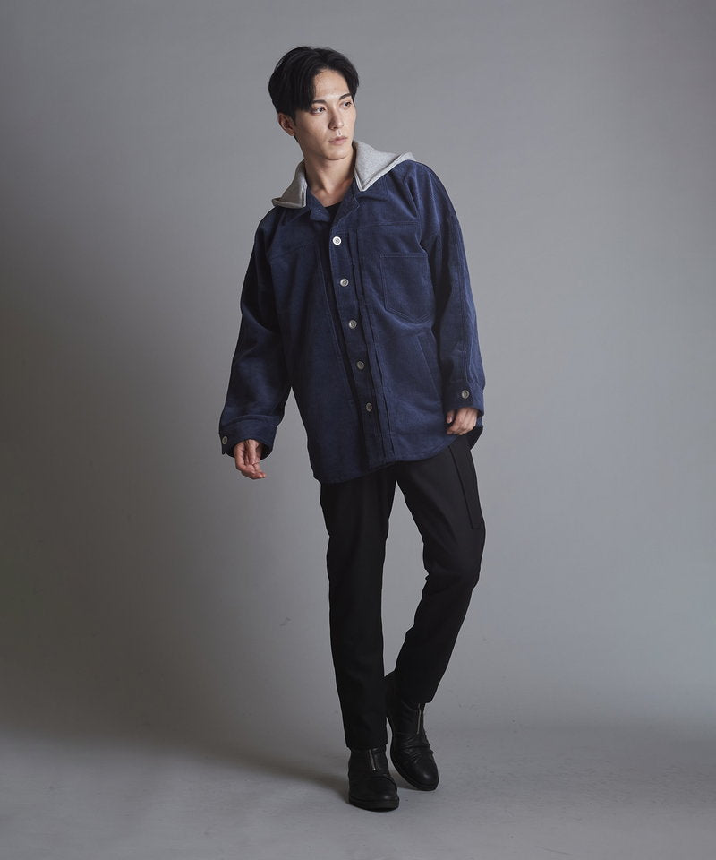 コーデュロイフードBIG-SH