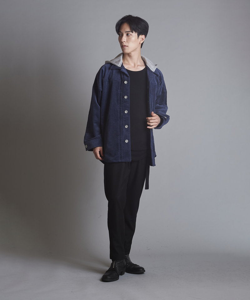 コーデュロイフードBIG-SH