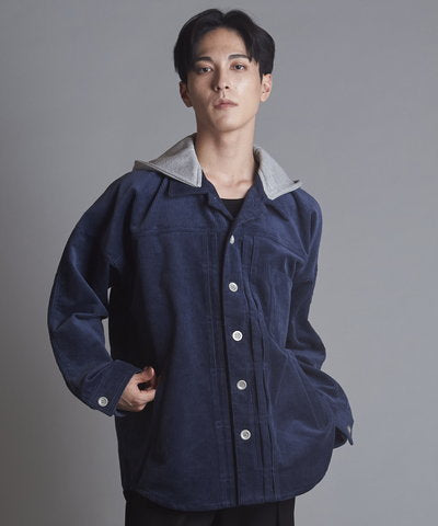 コーデュロイフードBIG-SH