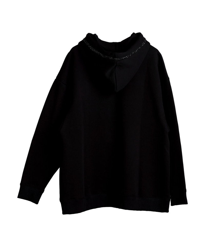 Glitter-BIGプルオーバーパーカ