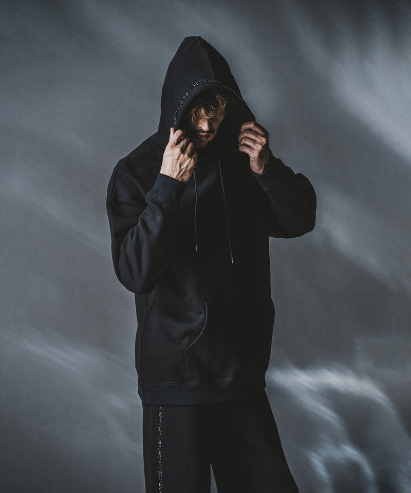 Glitter-BIGプルオーバーパーカ