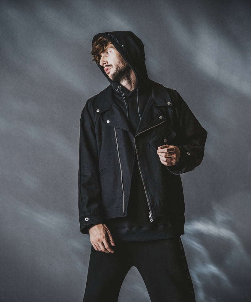 Glitter-BIGプルオーバーパーカ