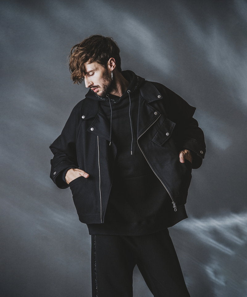 Glitter-BIGプルオーバーパーカ