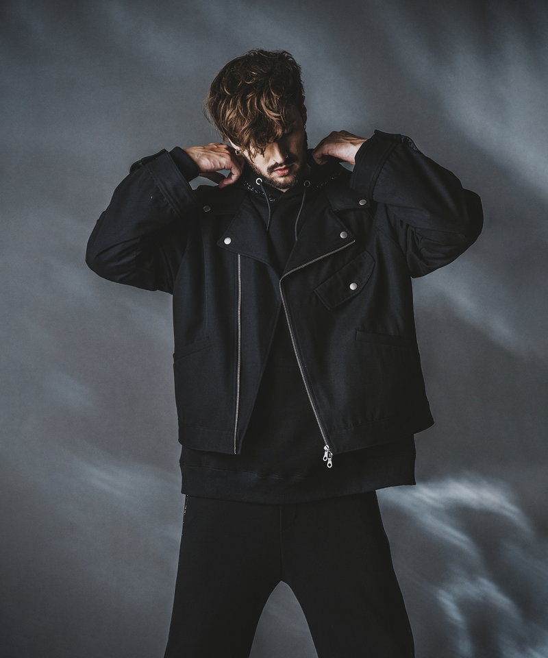 Glitter-BIGプルオーバーパーカ