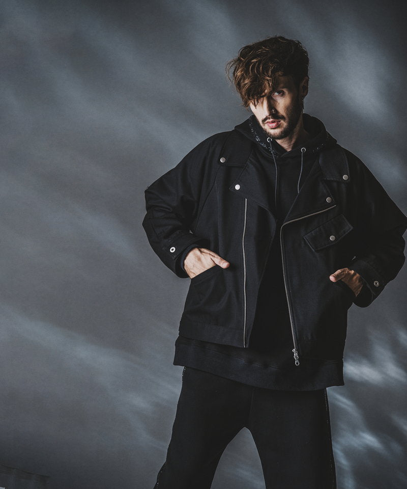 Glitter-BIGプルオーバーパーカ