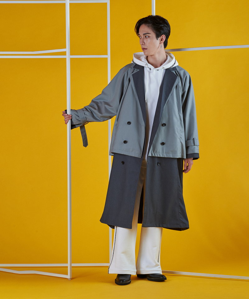 Glitter-BIGプルオーバーパーカ