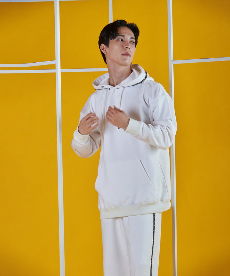 Glitter-BIGプルオーバーパーカ