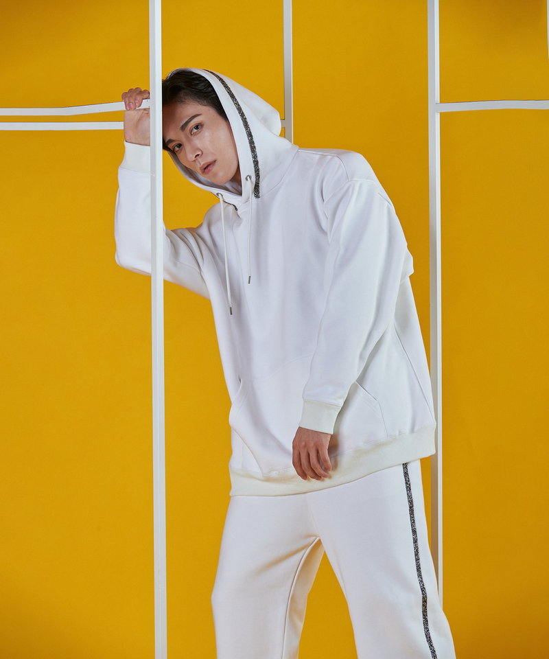 Glitter-BIGプルオーバーパーカ