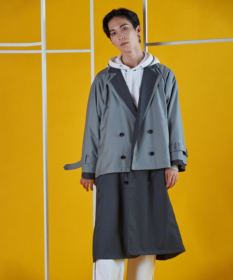 Glitter-BIGプルオーバーパーカ