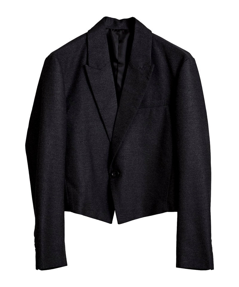 Peak lapel 1B short jacket