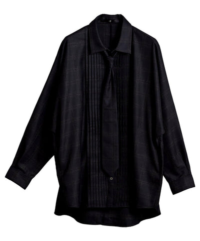 ネクタイ付ピンタックBIG-SH