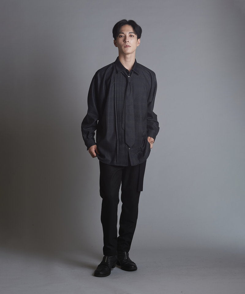 ネクタイ付ピンタックBIG-SH