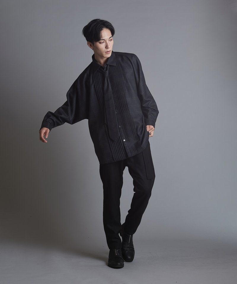 ネクタイ付ピンタックBIG-SH