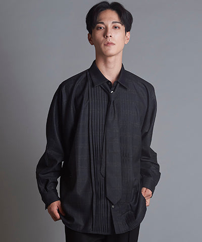 ネクタイ付ピンタックBIG-SH