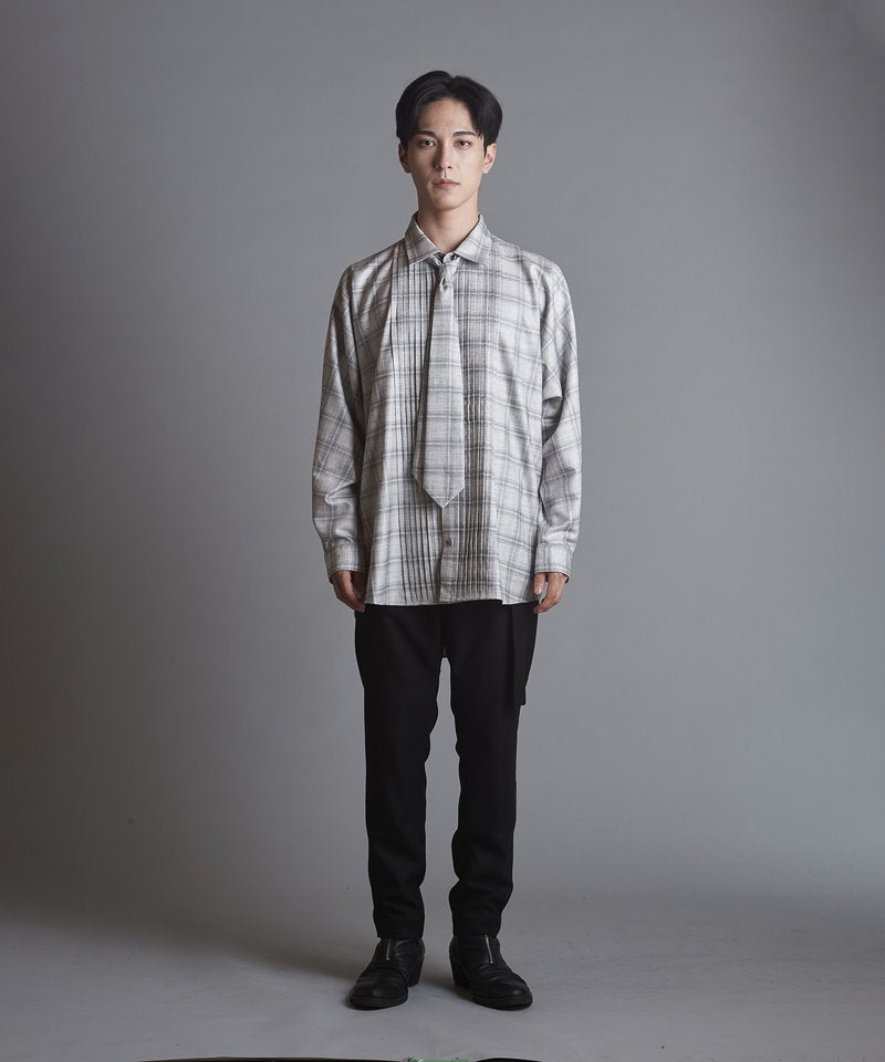 ネクタイ付ピンタックBIG-SH