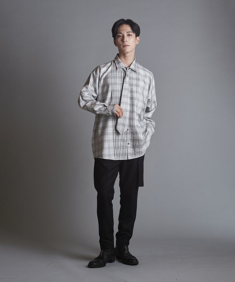 ネクタイ付ピンタックBIG-SH