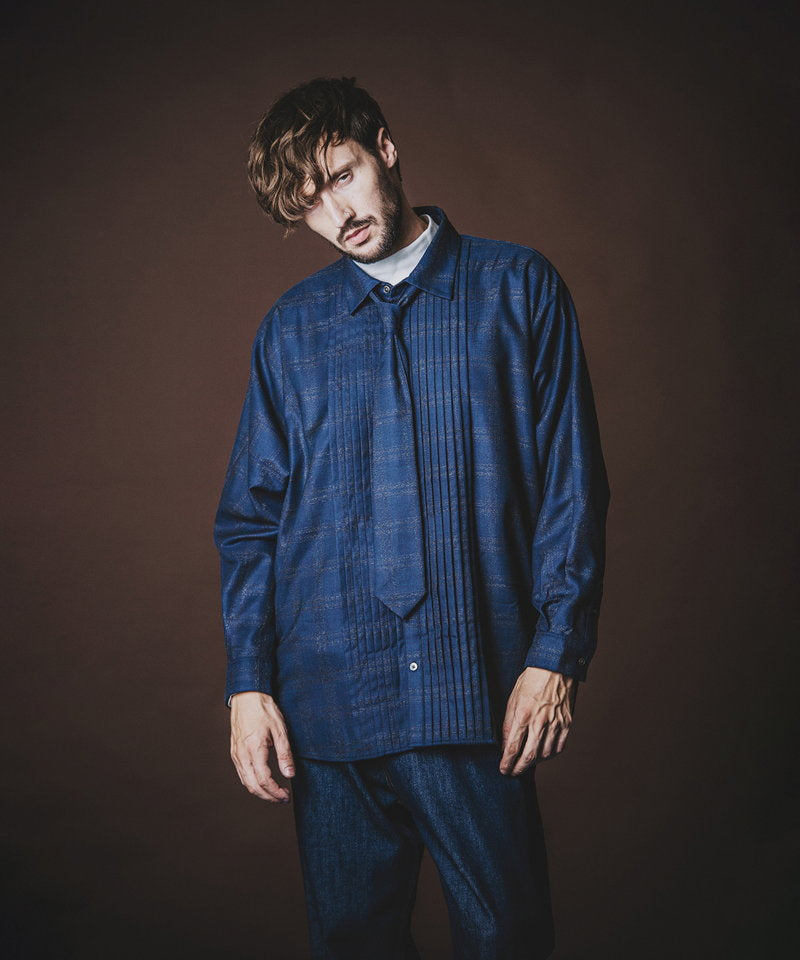 ネクタイ付ピンタックBIG-SH