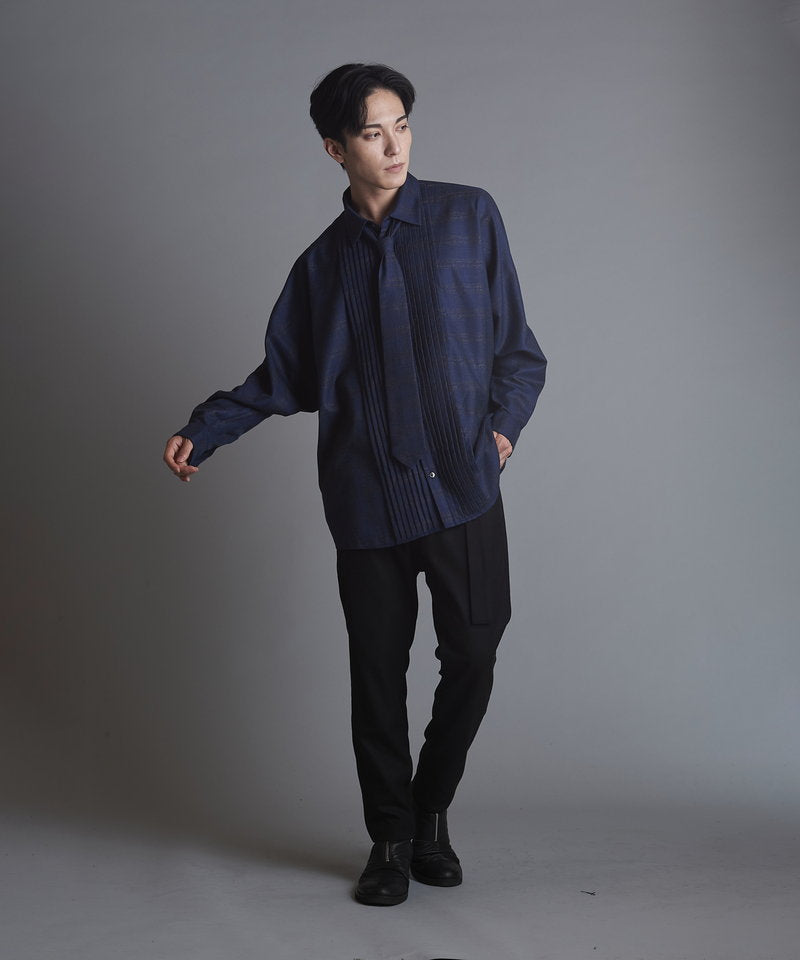 ネクタイ付ピンタックBIG-SH