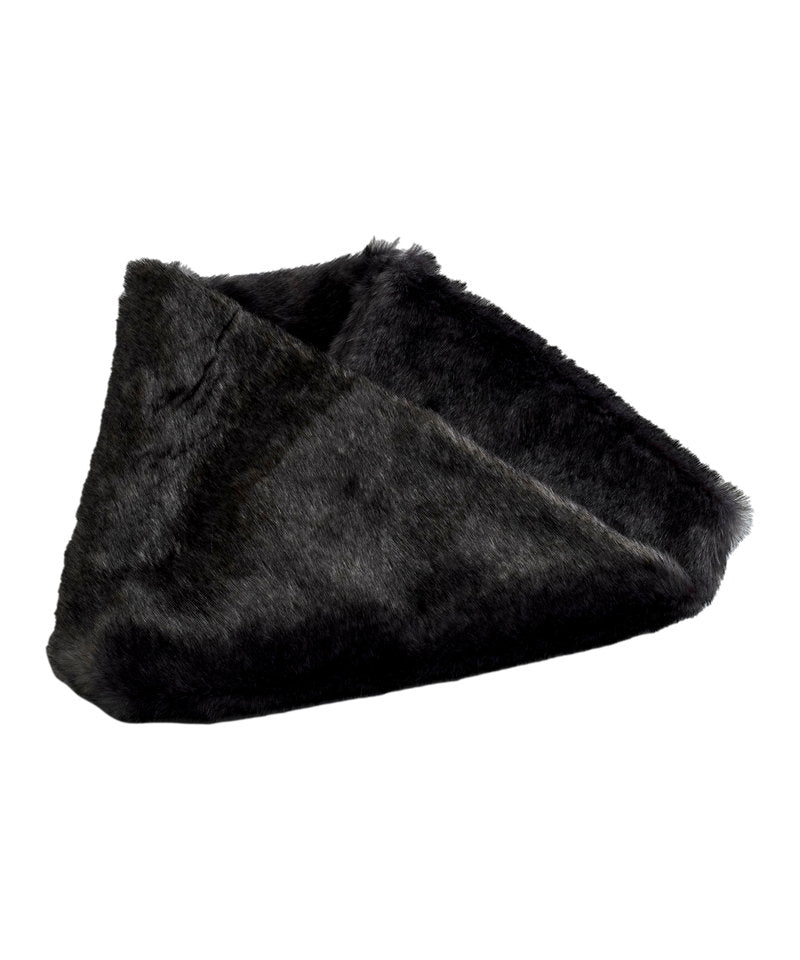 Faux fur twist snood