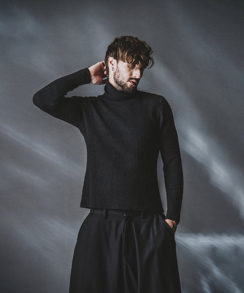 Premium Light Rib Knit Turtleneck PO