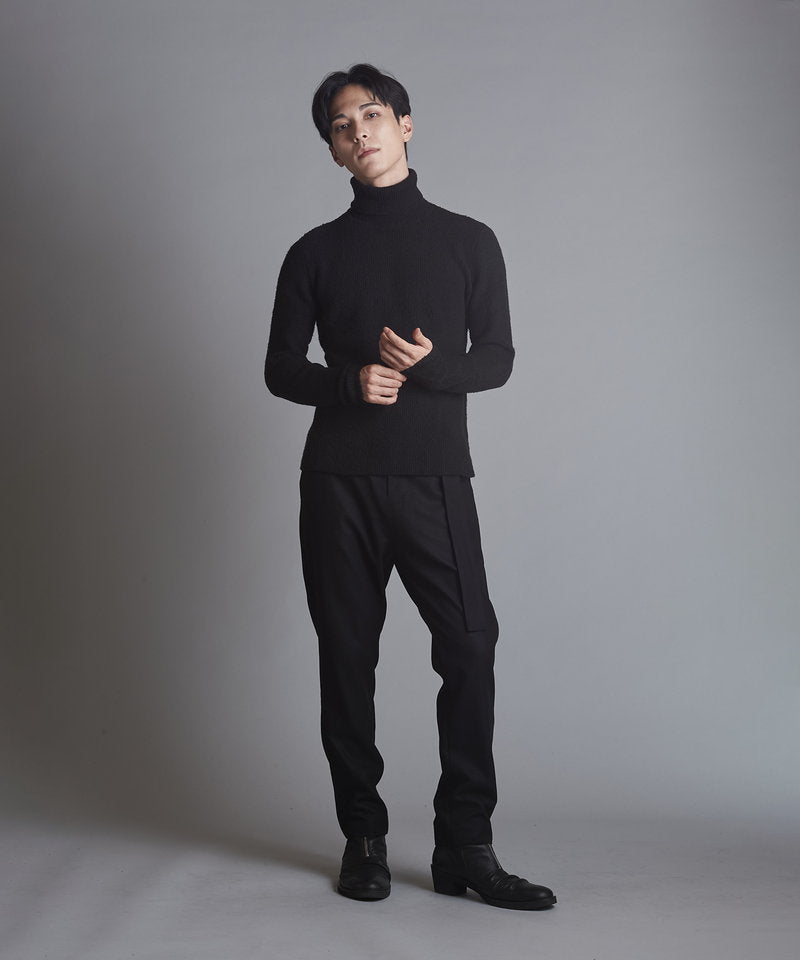 Premium Light Rib Knit Turtleneck PO