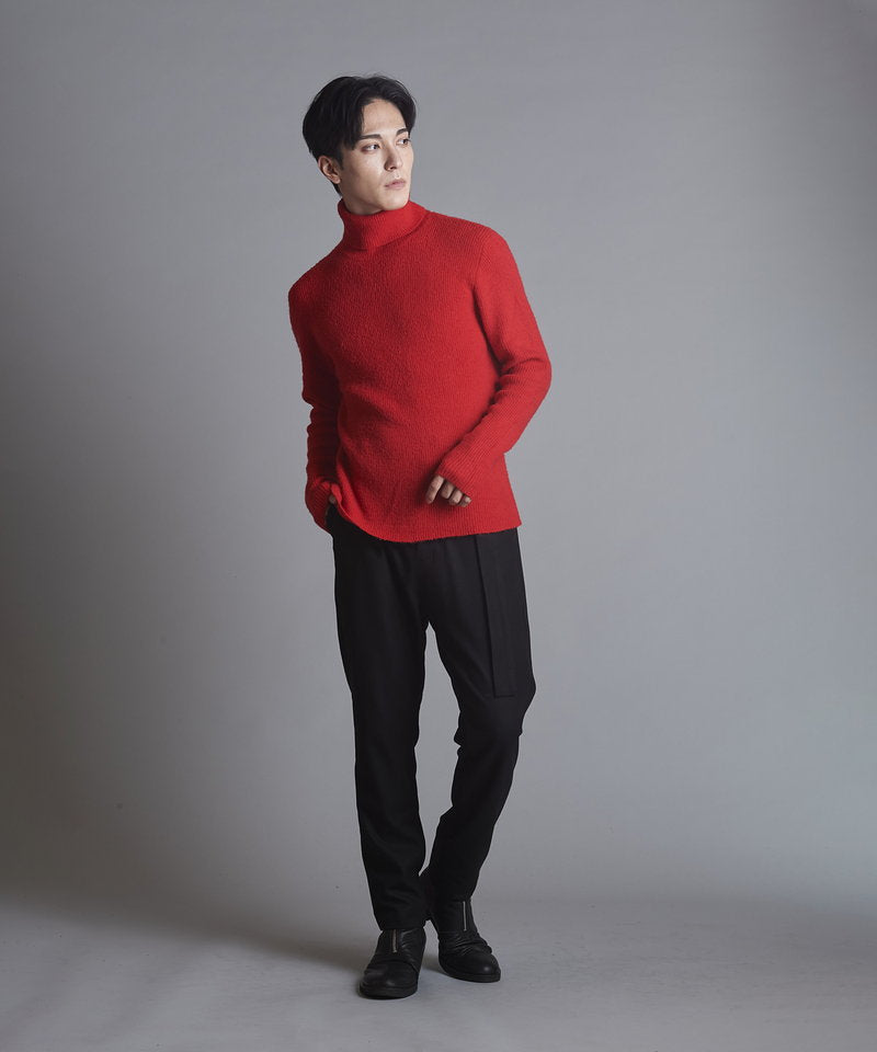 Premium Light Rib Knit Turtleneck PO