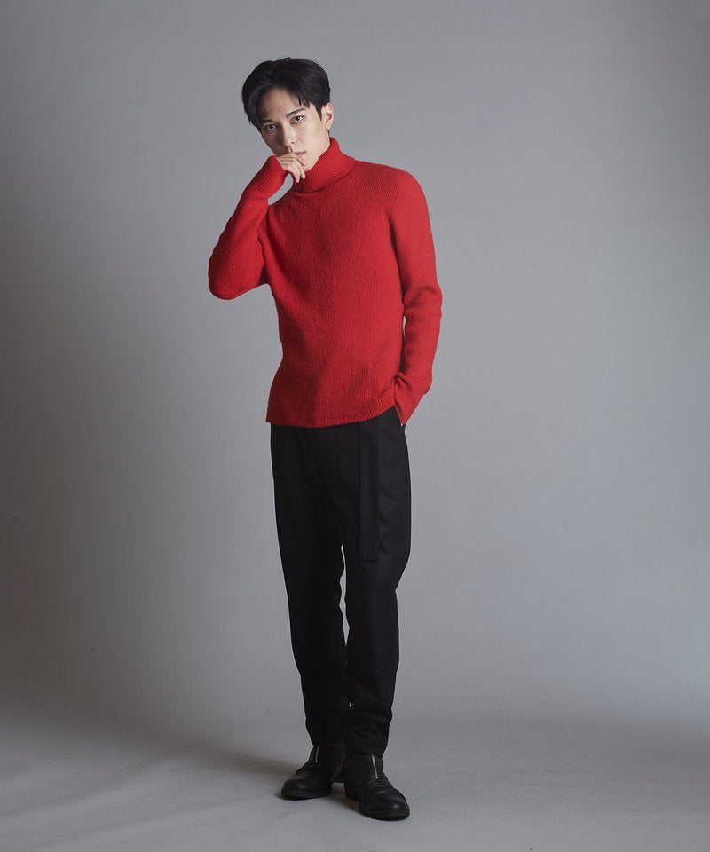 Premium Light Rib Knit Turtleneck PO