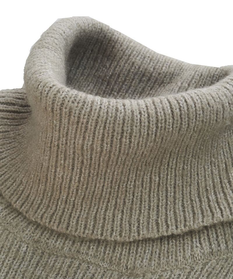 Premium Light Rib Knit Turtleneck PO