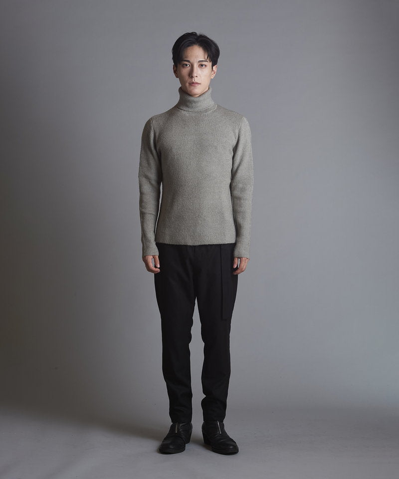 Premium Light Rib Knit Turtleneck PO