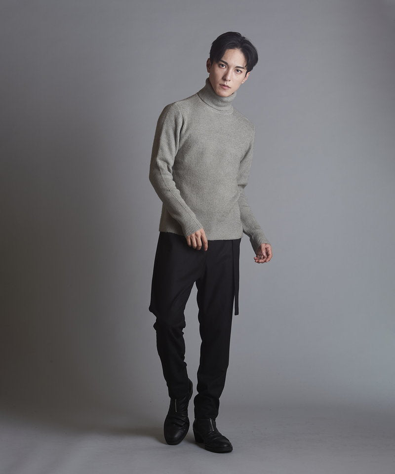 Premium Light Rib Knit Turtleneck PO