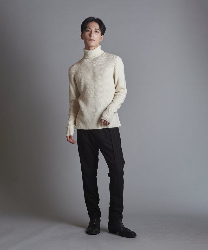 Premium Light Rib Knit Turtleneck PO